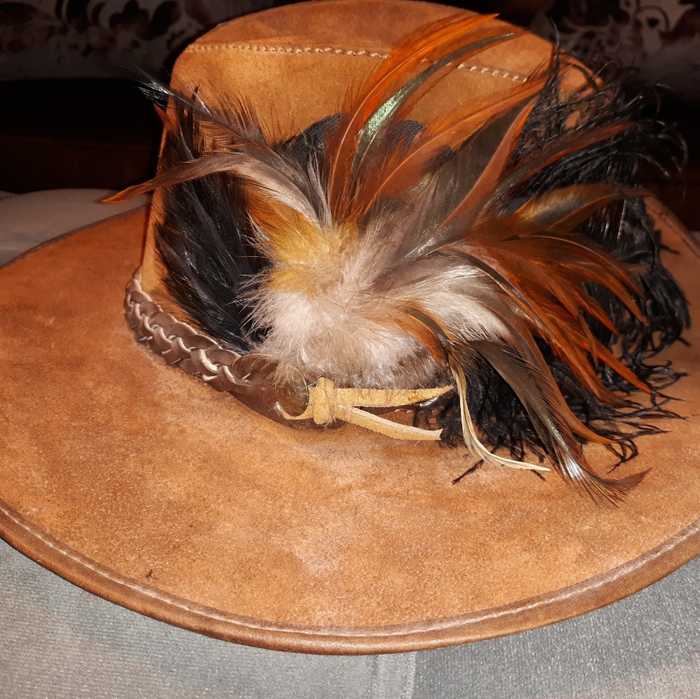 San Zeno Leather Cowboy Hat